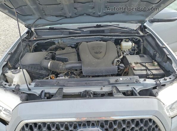3TMDZ5BN5KM064614 2019 TOYOTA TACOMA Gray Вид задньої частини салону