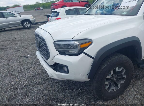 3TMDZ5BN5PM152988 2023 TOYOTA TACOMA White Դիմացի տեսք