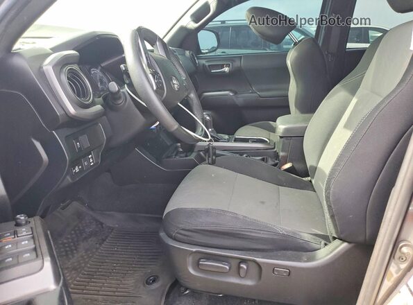 3TMDZ5BN6MM113306 2021 TOYOTA TACOMA Charcoal წინა სალონის ხედი
