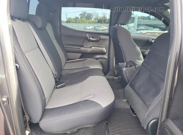 3TMDZ5BN6MM113306 2021 TOYOTA TACOMA Charcoal უკანა სავარძლების ხედი