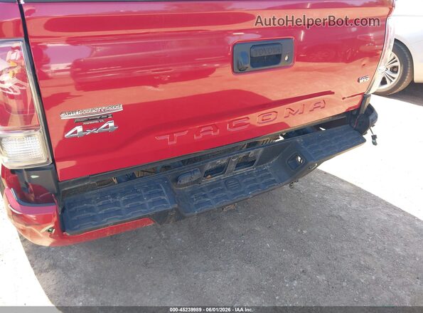 3TMGZ5ANXJM167654 2018 TOYOTA TACOMA Red Front view