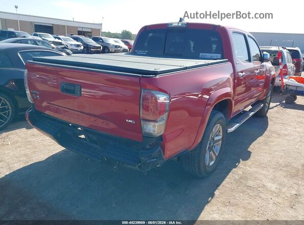 3TMGZ5ANXJM167654 2018 TOYOTA TACOMA Red Rear right