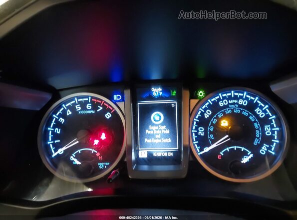 3TMHZ5BN7PM140634 2023 TOYOTA TACOMA White Widok tylnych siedzeń