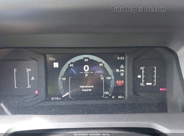 3TMKB5FN0SM049833 2025 TOYOTA TACOMA Gray Հետևի նստատեղերի տեսք