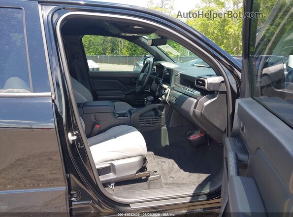 3TMKB5FN5SM047303 2025 TOYOTA TACOMA Black წინა სალონის ხედი