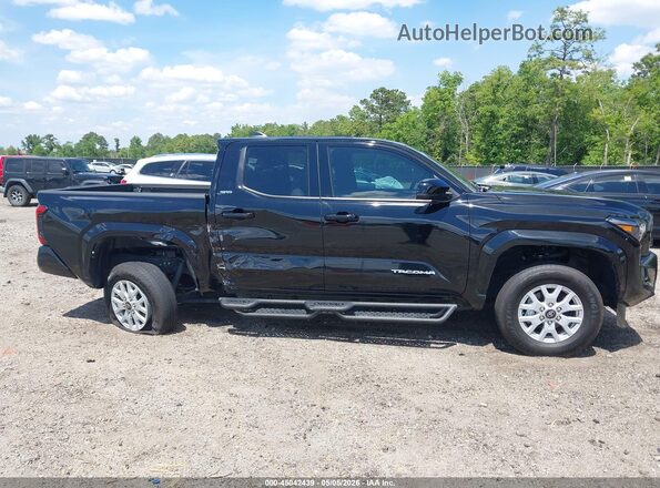 3TMKB5FN5SM047303 2025 TOYOTA TACOMA Black უკანა სალონის ხედი