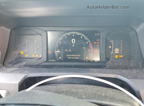 3TMKB5FNXRM017899 2024 TOYOTA TACOMA Gray Սարքավորումների վահանակի տեսք