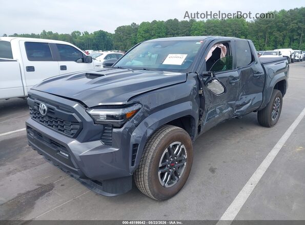 3TMLB5JN0RM053290 2024 TOYOTA TACOMA Gray Передня ліва чверть