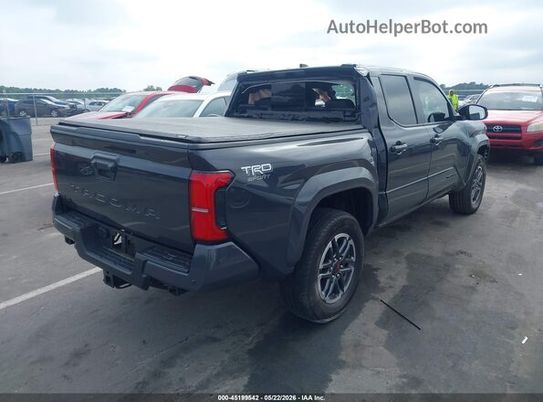 3TMLB5JN0RM053290 2024 TOYOTA TACOMA Gray Задня права чверть
