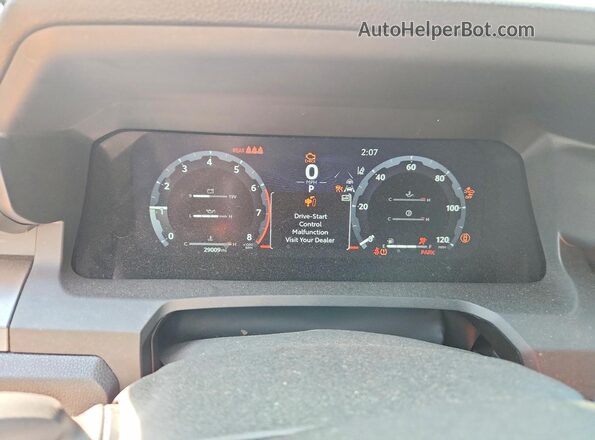 3TMLB5JN0SM153203 2025 TOYOTA TACOMA Black Instrument cluster view
