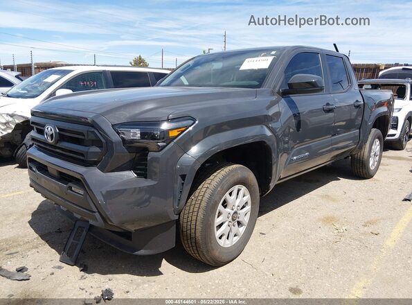 3TMLB5JN0SM202724 2025 TOYOTA TACOMA Gray Առջևի ձախ երեք քառորդ տեսարան