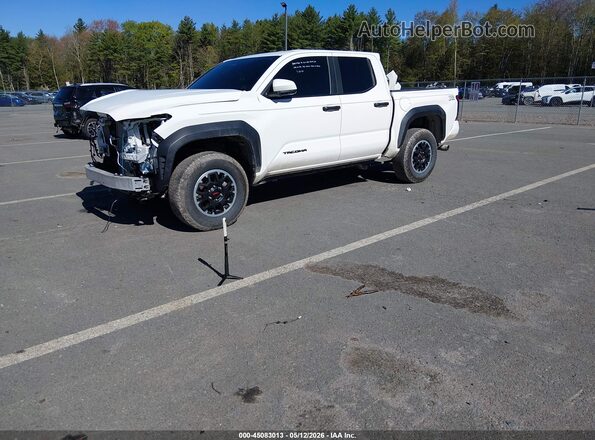 3TMLB5JN2SM096891 2025 TOYOTA TACOMA White Vista tres cuartos delantera izquierda