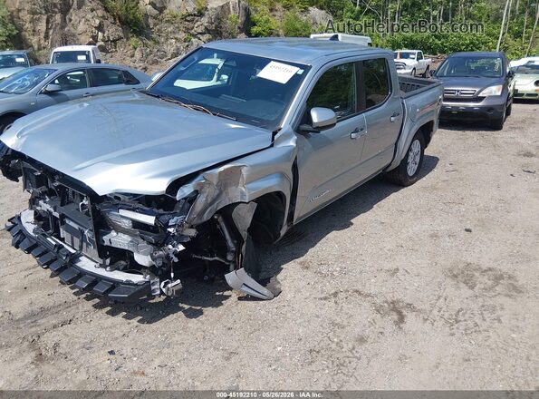 3TMLB5JN2SM131462 2025 TOYOTA TACOMA Silver Առջևի ձախ երեք քառորդ տեսարան