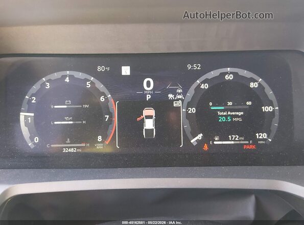 3TMLB5JN3RM070214 2024 TOYOTA TACOMA Blue Vista de los asientos traseros