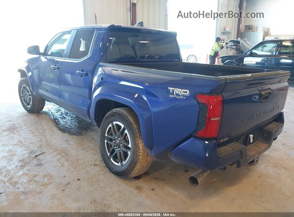 3TMLB5JN3SM153695 2025 TOYOTA TACOMA Blue Trasero izquierdo