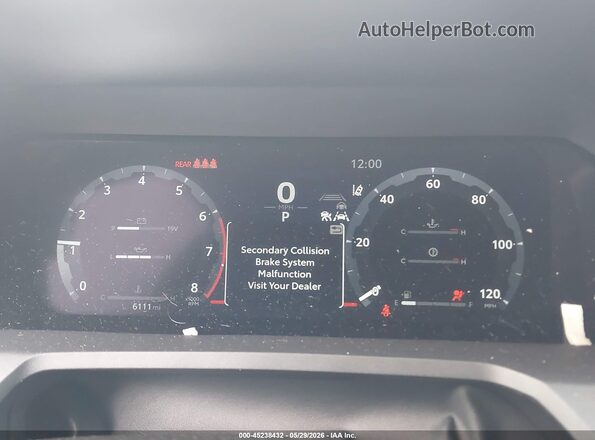 3TMLB5JN4SM162342 2025 TOYOTA TACOMA Blue Вид задніх сидінь
