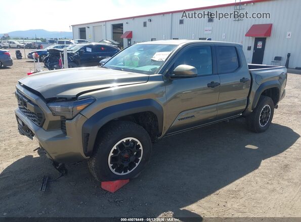 3TMLB5JN4TM214165 2026 TOYOTA TACOMA Green წინა მარცხენა ხედი სამი მეოთხედიდან