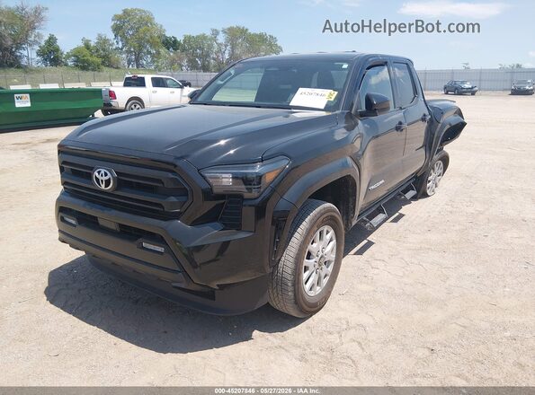 3TMLB5JN8SM144670 2025 TOYOTA TACOMA Черный Передняя левая четверть