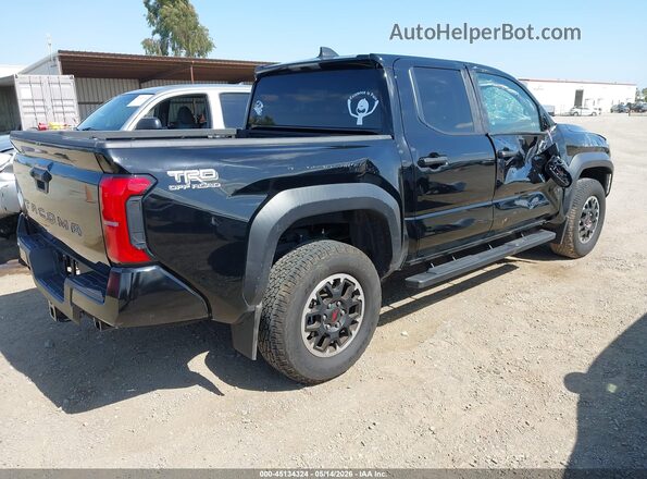 3TMLB5JN9RM057239 2024 TOYOTA TACOMA Black უკანა მარჯვენა