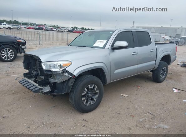 3TYAX5GN6PT073772 2023 TOYOTA TACOMA Silver Przód lewy