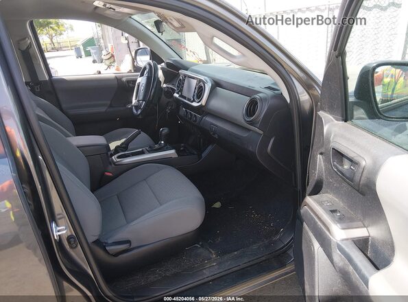 3TYAX5GN8MT014587 2021 TOYOTA TACOMA Gray წინა სალონის ხედი