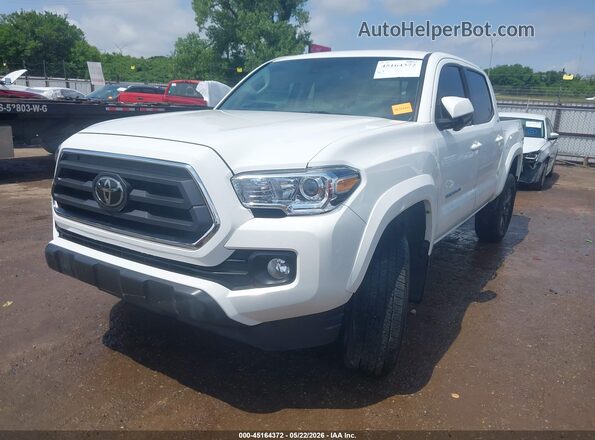 3TYAZ5CN3PT034248 2023 TOYOTA TACOMA White Առջևի ձախ երեք քառորդ տեսարան
