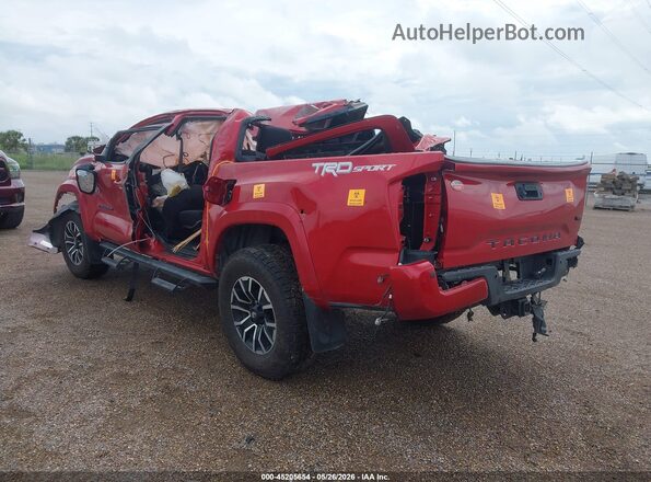3TYAZ5CN7PT030347 2023 TOYOTA TACOMA Red Trasero izquierdo