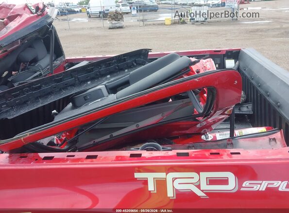 3TYAZ5CN7PT030347 2023 TOYOTA TACOMA Red Vista del salpicadero
