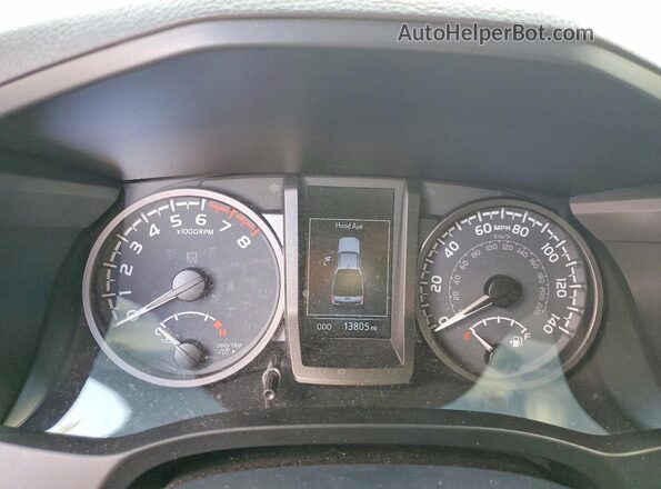 3TYBZ5DNXPT003369 2023 TOYOTA TACOMA Black Вид щитка приладів