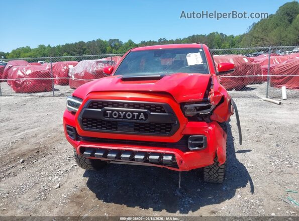 3TYCZ5AN1PT131024 2023 TOYOTA TACOMA Orange Դիմացի տեսք