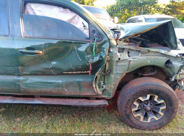 3TYCZ5AN2NT072580 2022 TOYOTA TACOMA Green Առջևի վահանակի տեսք