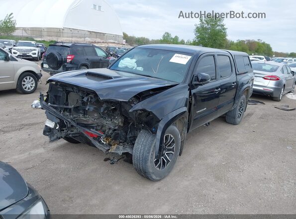 3TYCZ5AN3PT155633 2023 TOYOTA TACOMA Черный Передняя левая четверть