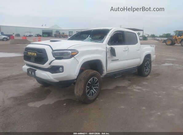 3TYCZ5AN3PT163845 2023 TOYOTA TACOMA White Vista tres cuartos delantera izquierda