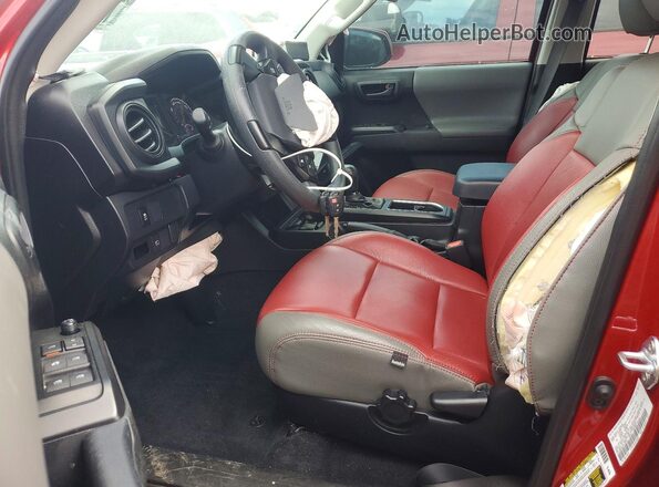 3TYCZ5AN4PT163224 2023 TOYOTA TACOMA Red Սալոնի դիմացի տեսք