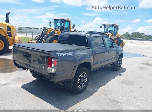3TYCZ5AN7NT077046 2022 TOYOTA TACOMA Gray უკანა მარჯვენა