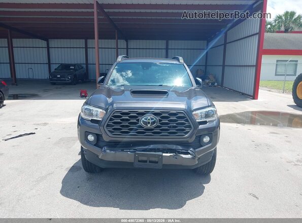 3TYCZ5AN7NT077046 2022 TOYOTA TACOMA Gray წინა ხედი