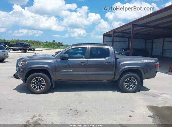 3TYCZ5AN7NT077046 2022 TOYOTA TACOMA Gray სალონის 360-გრადუსიანი ხედი