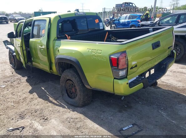 3TYCZ5AN9NT094382 2022 TOYOTA TACOMA Green Trasero izquierdo
