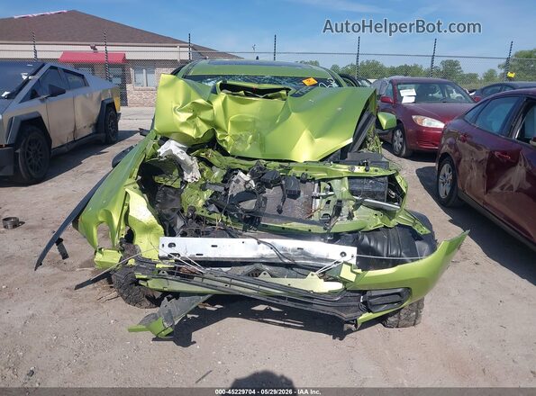 3TYCZ5AN9NT094382 2022 TOYOTA TACOMA Green Vista del cuadro de instrumentos