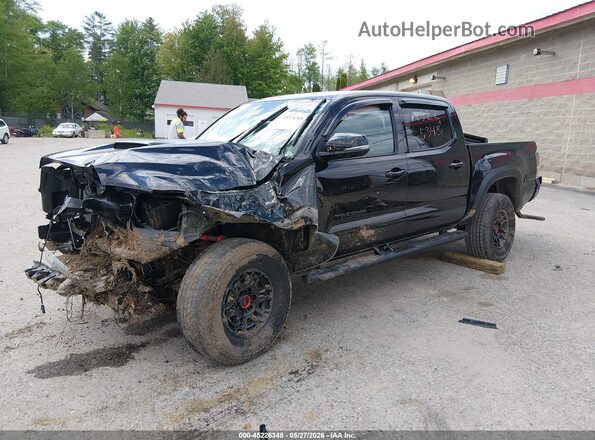 3TYCZ5AN9NT096021 2022 TOYOTA TACOMA Black Vista tres cuartos delantera izquierda