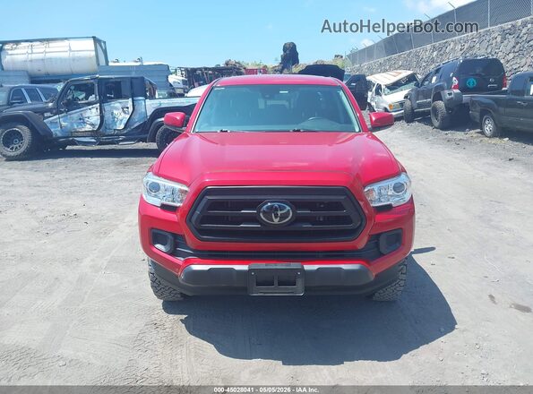 3TYCZ5AN9PT165700 2023 TOYOTA TACOMA Красный Вид щитка приборов