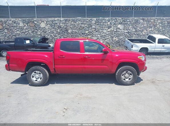 3TYCZ5AN9PT165700 2023 TOYOTA TACOMA Красный Вид задней части салона