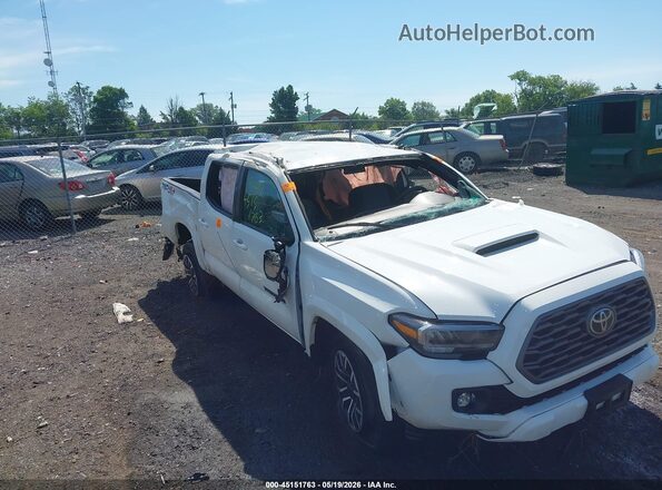 3TYCZ5ANXPT149201 2023 TOYOTA TACOMA White Widok z przodu