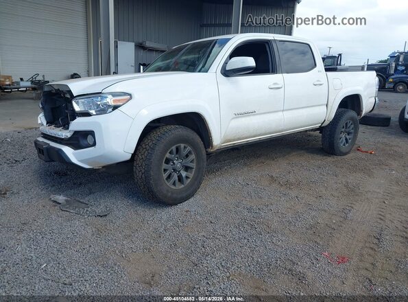 3TYCZ5ANXPT172820 2023 TOYOTA TACOMA White წინა მარცხენა ხედი სამი მეოთხედიდან