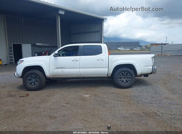 3TYCZ5ANXPT172820 2023 TOYOTA TACOMA White უკანა სალონის ხედი