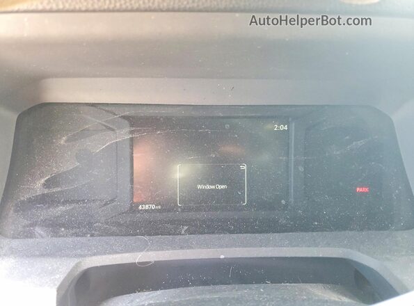 3TYJDAHN2RT016617 2024 TOYOTA TACOMA White Vista del cuadro de instrumentos