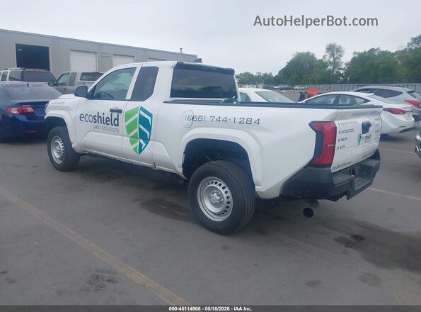 3TYJDAHN2ST024156 2025 TOYOTA TACOMA White Հետևի ձախ