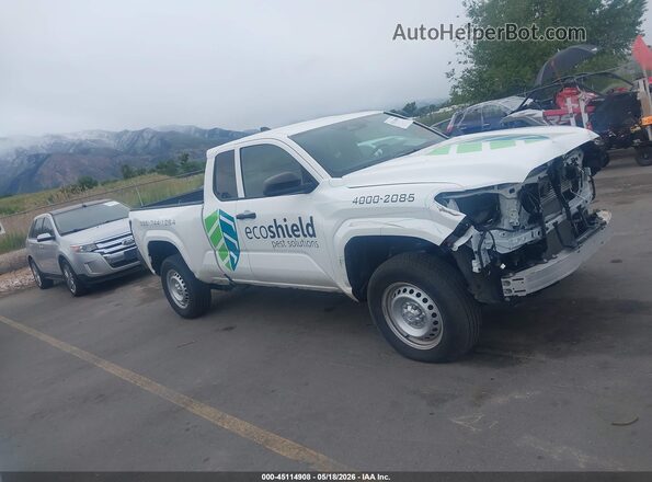 3TYJDAHN2ST024156 2025 TOYOTA TACOMA White Սալոնի հետևի տեսք