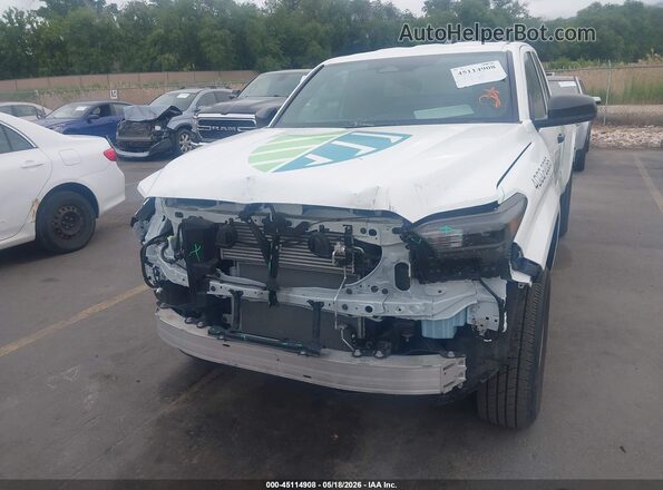 3TYJDAHN2ST024156 2025 TOYOTA TACOMA White Դիմացի տեսք