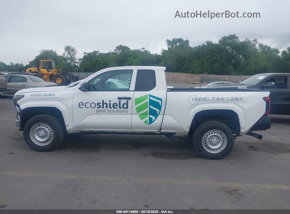 3TYJDAHN2ST024156 2025 TOYOTA TACOMA White Սալոնի 360 աստիճան տեսք